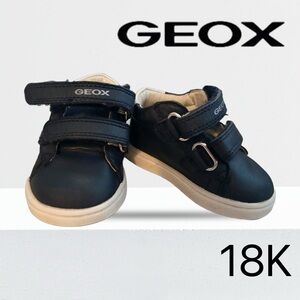 👍*GUC* GEOX | 18k | Navy gender neutral Toddler Shoes/Boots - leather ❗️read
